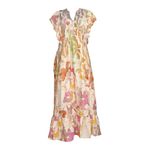 Anthropologie MAEVE x  Cassandra Maxi Dress, Peach, XS Photo 5