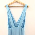 superdown  Erika Deep‎ V Jersey Maxi in Baby Blue M Photo 6
