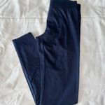 A New Day Dark Blue Solid Leggings Photo 0