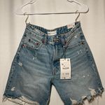 ZARA Bermuda Jean Shorts Photo 0