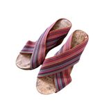 Montego Bay Club  Stretchy Studded Platform Wedge, Size 6 Photo 2