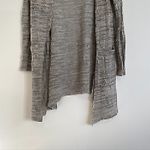 Anthropologie SATURDAY SUNDAY ANTHRO Eagan Cardigan Gray Open Long Sweater READ Photo 6