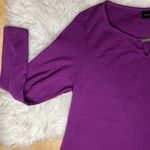 Rafaella  long sleeve purple classy casual top / blouse women plus size 1X Photo 4