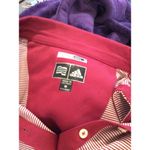 Adidas  Striped Polo Sleeveless Purple Medium Clima Cool M Photo 3