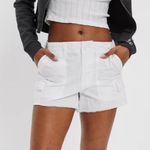 American Eagle  Outfitters White Jean Shorts Photo 0
