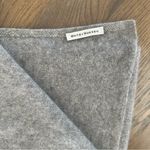 EUC White + Warren 100% Cashmere Travel Wrap in Light Heather Grey 81" x 36" Gray Photo 4