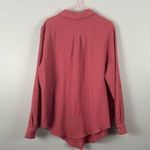 Ava James Gauze Button Down Blouse Photo 3