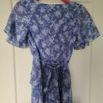 SO Flutter Sleeve Wrap Dress Photo 5