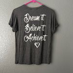 Women’s M Faith Inspirational Graphic Tee Dream Believe Achieve T Photo 5