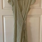 Brandy Melville  green wrap dress Photo 4