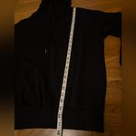 Black Feathered Women's Hoodie size M Size M Photo 12
