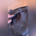 Rebecca Minkoff  black suede hobo bag Photo 2