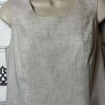 Sag Harbor Vintage Linen‎ Blend Sleeveless Dress Photo 3