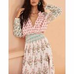 Hemant and Nandita Brio Maxi Dress in White Size Medium Photo 13