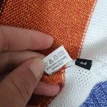 Ecowish  Autumn Stripe Draped Duster Cardigan Size Medium Photo 6