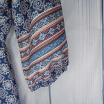 Miami paisley 3/4 sleeve v-neck romper Photo 2