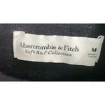 Abercrombie & Fitch  Women's Size‎ M Soft AF Black Sweater Quarter Zip Collared Photo 1