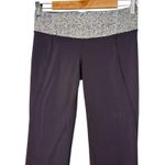 Lululemon Pants Womens 6 Gather And Crow Capri Straight Contrast Split Leg Gray Photo 3