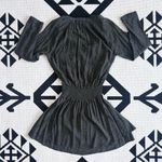 Rails  Jasmine Speckled Tiered Mini Dress in Olive Green Small Photo 8