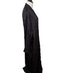 ZARA  Blue Wrap Crinkle Silky Robe Size XS Photo 3