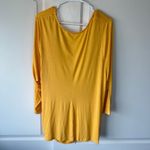 Lane Bryant NWT Illusion Collection Wrap Top Orange Long Sleeve Plus Size 26/28 Photo 3