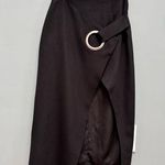 C/MEO COLLECTIVE  Asymmetrical On The Line Skirt In Black XXS Photo 0