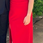 Windsor Red bow dress Photo 0