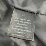 Vera Wang Simply Vera Puffer Jacket Faux Fur Collar Hood Black Medium Balloon Sleeve Photo 13