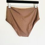 Madewell NWT  Second Wave Retro High-Waisted Bikini Bottom Castle Rock Medium Photo 4
