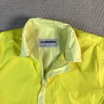 ZARA  x RHUIGI Neon‎ Yellow Windbreaker Jacket Sz S Photo 3