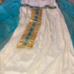 Halloween cleopatra costume Women’s Medium 8-10 5 Pc. New Photo 3