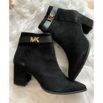 Michael Kors  booties black size 8.5 2.5 inch heel classy comfy Photo 0