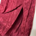 Victoria's Secret New Vintage Victoria Secret Gold label Burgundy Red Slip Night Gown Dress sz M Photo 6