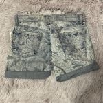 J Brand 💖 NWT  811 Mid Rise Denim Shorts in Paisley Print Photo 3