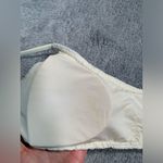 Aerie  scoop swim top medium white Photo 6