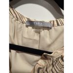 Tart  Tan Brown Maxi Dress Large Sleeveless V-Neck Long Boho L Print Silky Photo 4