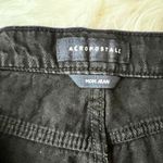 Aeropostale Distressed Black Mom Jeans Size 8 Photo 2