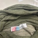 Free People  Beach Olive Green Cocoon Cowl Neck Pullover Top O/S Sweater Photo 5