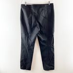 Tory Burch  High Rise Straight Leg Ankle Trouser Dress Pants Black 14 Photo 4