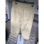 Madewell  Khaki Utility Crop Pants S Cotton Quiet Luxury Neutral Capsule Minimal Photo 3