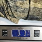 Lucky Brand  Camouflage Burnout Lightweight Tie Front Womens Top Size Medium Photo 10