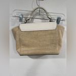 Kate Spade  Tweed & Pebble Leather Envelope Handbag Satchel Purse Photo 3