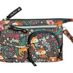 Lily bloom  Colorful Fox Pattern Wristlet Photo 0