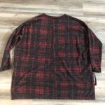 Zenana Outfitters XL plaid doll man sleeve, hi-Low Photo 1