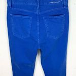 Current/Elliott Womens Ultra High Waist Skinny Jeans Nautical Bright Blue 27 Photo 7