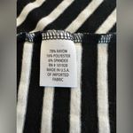 Fenn Wright Manson Black & Cream Cutout Back Striped Top. Photo 3