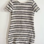 ZARA • Neutral Tweed Short Sleeve Dress Photo 0
