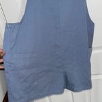 None Blue Overalls with Pockets Photo 1