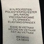 Jones New York  Runway Slim Dress Pants Black 18WP Photo 7