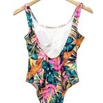 Decree NWT Tropical Print One Piece Swimsuit Women's Size Small Summer Vacation Photo 1